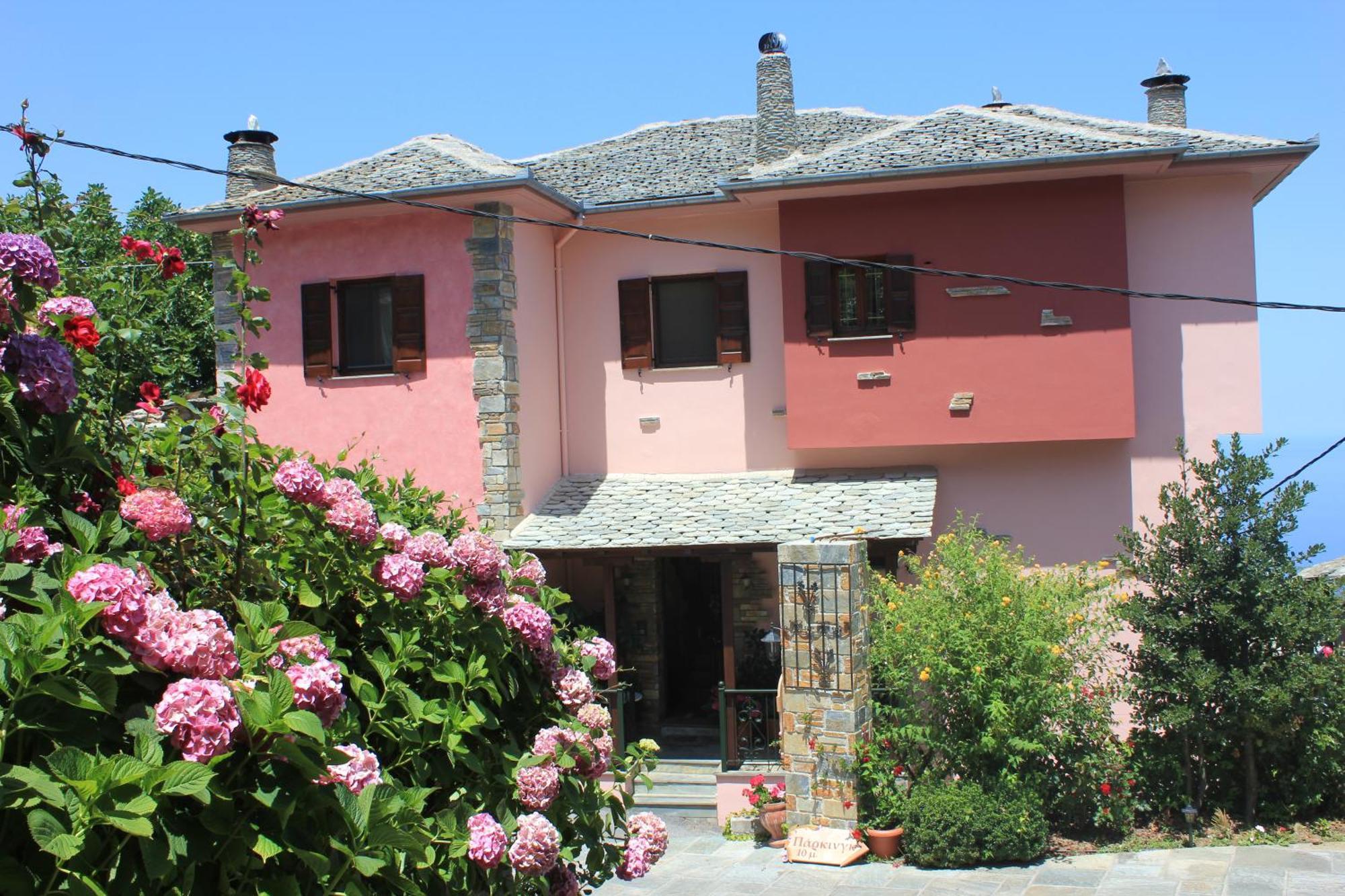 Guesthouse Iris Tsagarada Bagian luar foto