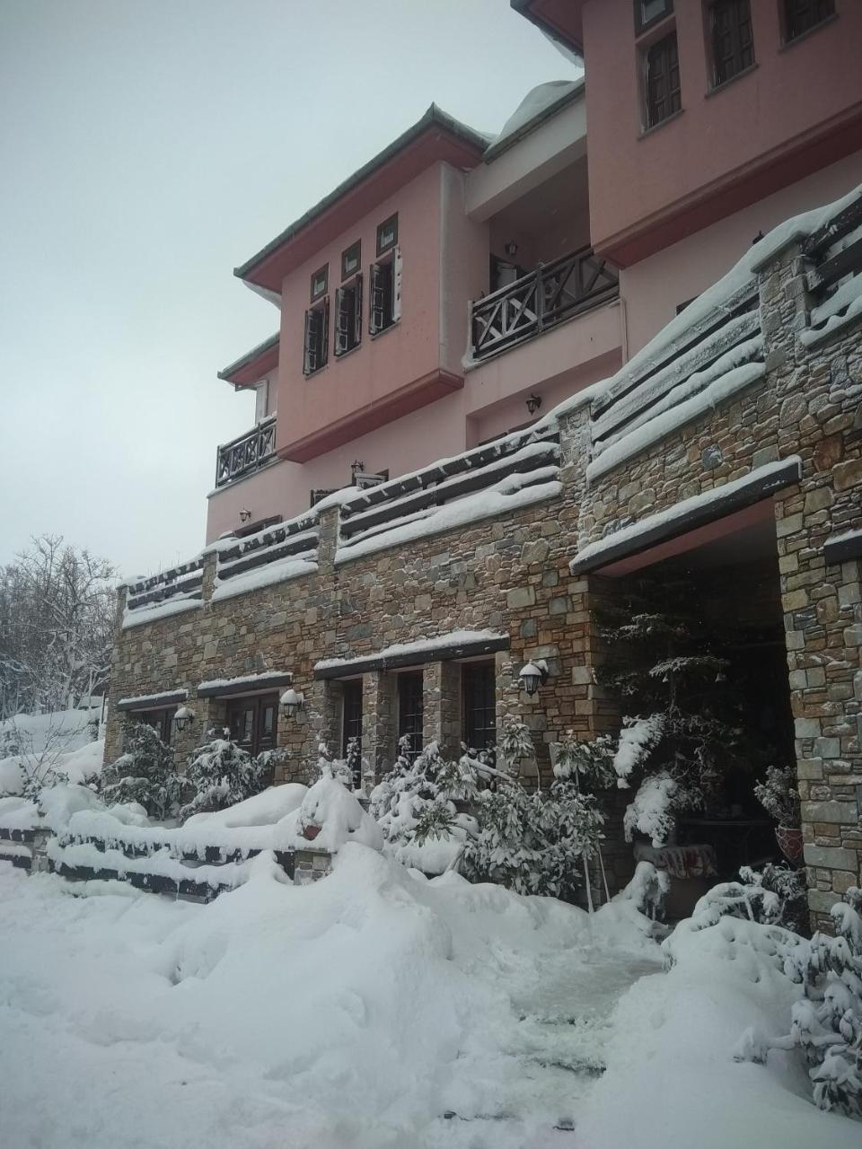 Guesthouse Iris Tsagarada Bagian luar foto